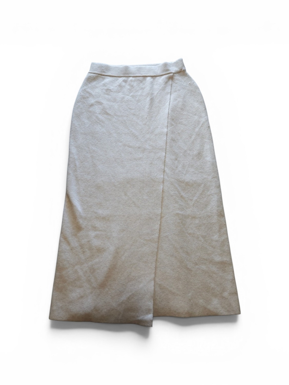 a new day Cream Maxi Wrap-Style Pull On Skirt